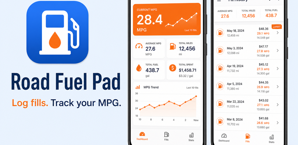 Road Fuel Pad application banner